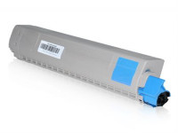 Toner cartridge (alternative) compatible with OKI 44844615 cyan