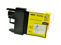 Ink cartridge (alternative) compatible with Brother LC1000Y yellow