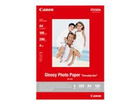 CANON GP-501 glänzend Foto Papier inkjet 200g/m2 A4 100 Blatt 1er-Pack