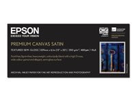 EPSON Premier art water resistant canvas inkjet 350g/m2 330mm x 6.1m 1 Rolle 1er-Pack