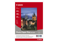 CANON SG-201 semi  glänzend  Foto Papier inkjet 260g/m2 20x25cm 20 Blatt 1er-Pack