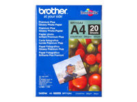 BROTHER  glänzend  Foto Papier weiss 260g/m2 A4 20 Blatt 1er-Pack