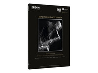 EPSON S045051 Traditional Foto Papier inkjet 330g/m2 A3+ 25 Blatt 1er-Pack