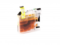 Ink cartridge (alternative) compatible with Brother - LC125XLM/LC-125 XL M - DCP-J 4110 DW magenta