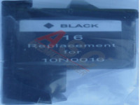 Ink cartridge (alternative) compatible with Lexmark 010N0016E  No. 16 black