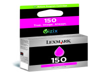 Original Ink cartridge magenta Lexmark 0014N1609E/150 magenta