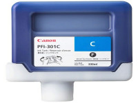 Original Ink cartridge cyan Canon 1487B001/PFI-301 C cyan