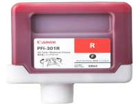 Original Ink cartridge red Canon 1492B001/PFI-301 R red
