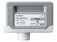 Original Ink cartridge gray Canon 1496B001/PFI-301 PGY photogray