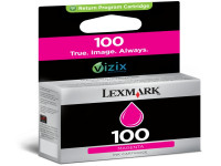 Original Ink cartridge magenta Lexmark 14N0901E/100 magenta