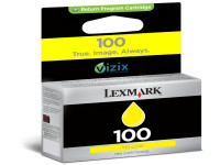 Original Ink cartridge yellow Lexmark 14N0902E/100 yellow