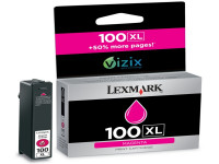 Original Ink cartridge magenta Lexmark 14N1070E/100XL magenta
