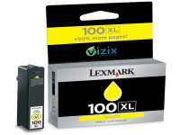 Original Ink cartridge yellow Lexmark 14N1071E/100XL yellow
