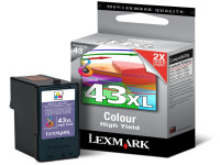 Original Printhead cartridge color Lexmark 18YX143E/43XL color