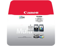 Original Printhead cartridge multi pack Canon 3713C006/PG-560+CL-561 black color
