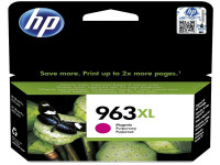 Original Ink cartridge magenta HP 3JA28AE/963XL magenta