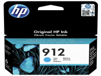Original Ink cartridge cyan HP 3YL77AE/912 cyan
