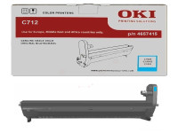 Original Drum kit OKI 46507415 cyan