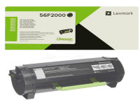 Original Toner black Lexmark 56F2000 black