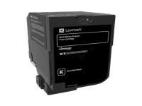 Original Toner schwarz Lexmark 74C20K0 schwarz