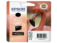 Original Ink cartridge bright black Epson 8714010/T0871 photoblack