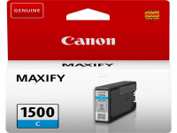 Original Ink cartridge cyan Canon 9229B001/PGI-1500 C cyan