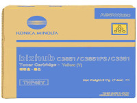 Original Toner yellow Konica Minolta A95W250/TNP-49 Y yellow