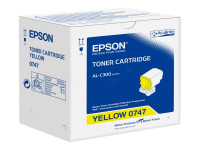 Original Toner yellow Epson C13S050747/0747 yellow
