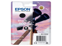 Original Ink cartridge black Epson C13T02V14010/502 black
