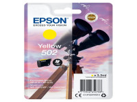 Original Ink cartridge yellow Epson C13T02V44010/502 yellow