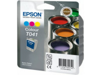 Original Ink cartridge color Epson C13T04104010/T041 color