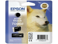 Original Tintenpatrone schwarz matt Epson C13T09684010/T0968 schwarzmatte
