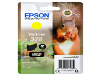 Original Ink cartridge yellow Epson C13T37844010/378 yellow