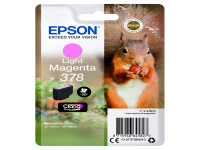 Original Ink cartridge light magenta Epson C13T37864010/378 photomagenta