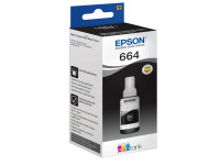 Original Ink bottle black Epson C13T664140/664 black