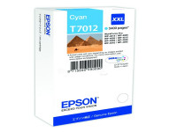Original Ink cartridge cyan Epson C13T701240/T7012 cyan