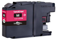 Original Ink cartridge magenta Brother LC12EM magenta