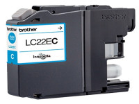 Original Ink cartridge cyan Brother LC22EC cyan