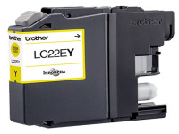 Original Ink cartridge yellow Brother LC22EY yellow