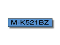 Original P-Touch Ribbon Brother MK521 black blue