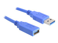 DELOCK Kabel USB 3.0 Verlaengerung, A/A 1m St/Bu