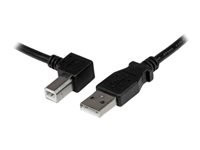 STARTECH.COM 2m USB 2.0 A to Left Angle B Cable - M/M