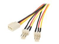 STARTECH.COM 12in TX3 Fan Power Splitter Cable
