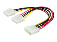 ASSMANN Internes Y-Stromversorgungskabel 0,20m IDE - 2x IDE Stecker