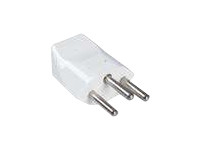 BACHMANN Schutzkontaktstecker Schweiz CH 10A / 250V weiss