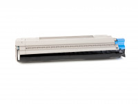 Toner cartridge (alternative) compatible with Oki - 44643003 - C 801 DN cyan