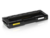 Set consisting of Toner cartridge (alternative) compatible with RICOH 407543 black, 407544 cyan, 407545 magenta, 407546 yellow - Save 6%