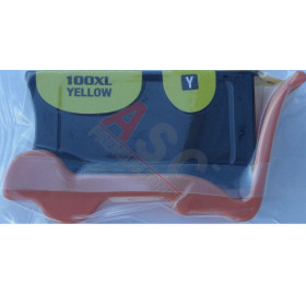 Set consisting of Ink cartridge (alternative) compatible with Lexmark 14N1092E No. 100 XL black, 14N1093E No. 100 XL cyan, 14N1094E No. 100 XL magenta, 14N1095E No. 100 XL yellow - Save 6%